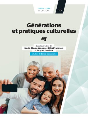 cover image of Générations et pratiques culturelles